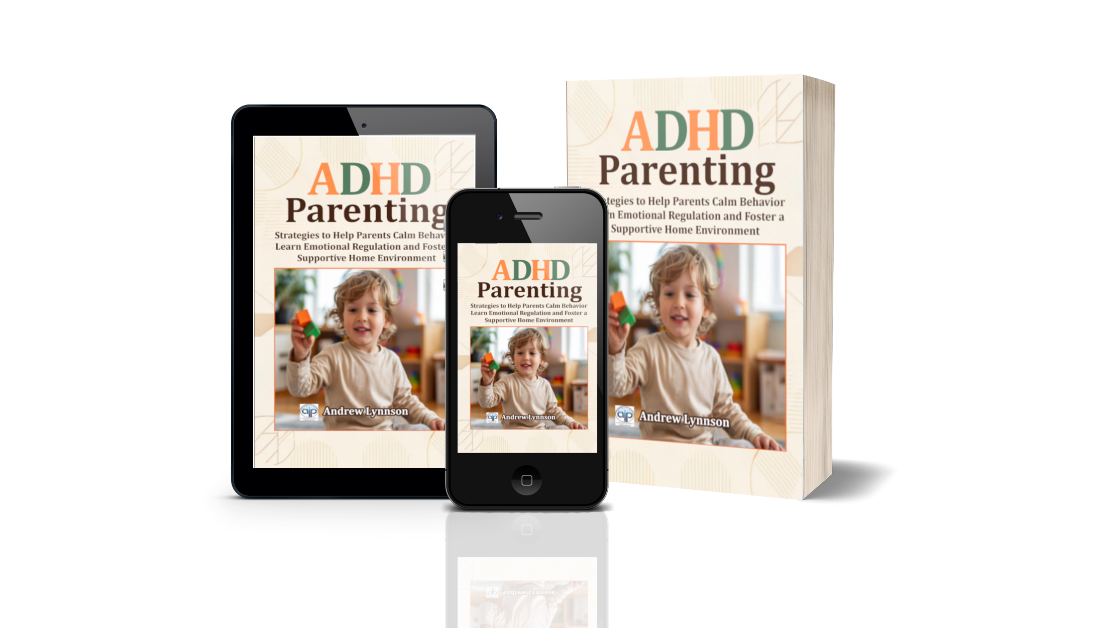 ADHD Parenting composite image